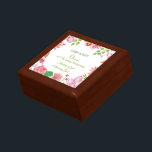 Religious 10th Wedding Anniversary Flowers Gift Box<br><div class="desc">A decade of being together as a married couple is something worth celebrating. Join them today as they celebrate by sending this watercolor-look gift,  souvenir,  giveaway or party essential with a religious message.</div>