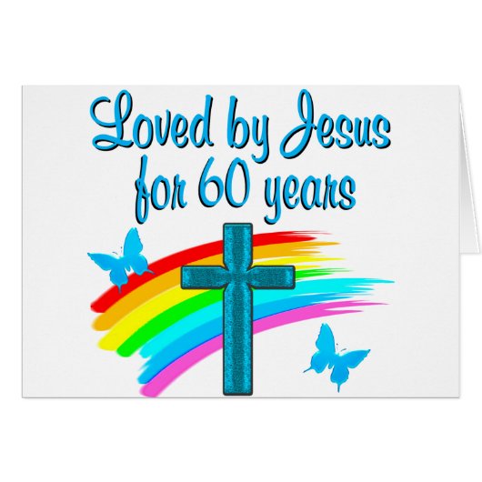 RELIGIOUS 60 YR OLD CARDS (Front Horizontal)
