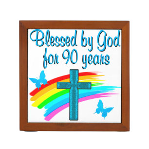 RELIGIOUS 90 YR OLD Pencil/Pen HOLDER