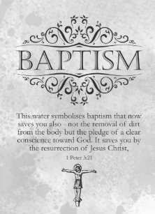 verses baptism cards zazzle