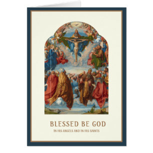 Religious All Saints Day Holy Trinity Cards