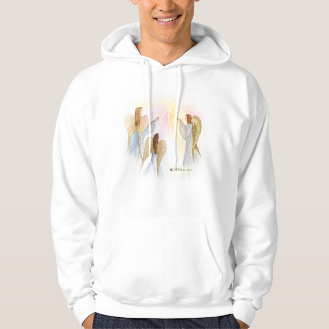 Religious Angels Personalized Hoodie (Front)