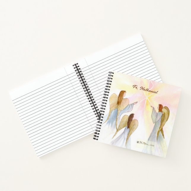 Religious Angels Personalized Notebook (Inside)