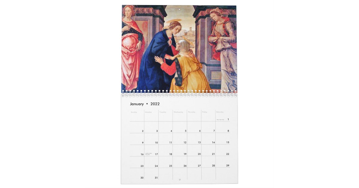 Religious Art Calendar