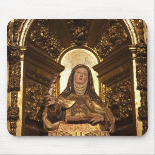 Religious art representing Santa Teresa Mouse Pad