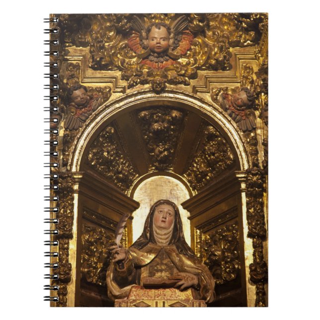 Religious art representing Santa Teresa Notebook (Front)