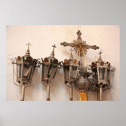 Religious artifacts poster