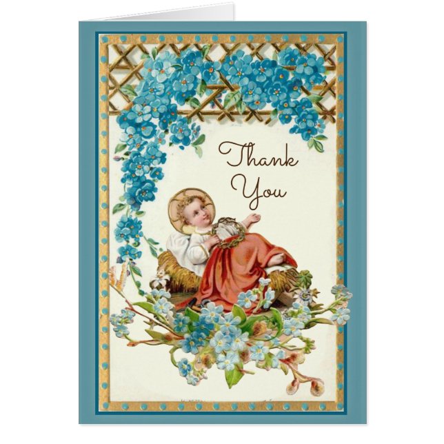 Religious Baby Jesus Vintage Scripture (Front)