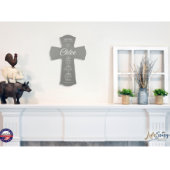 Religious Baptism Keepsake Wooden Wall Cross (Lifestyle)