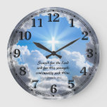 Religious Bible Quote Verse Personalizable Clock at Zazzle
