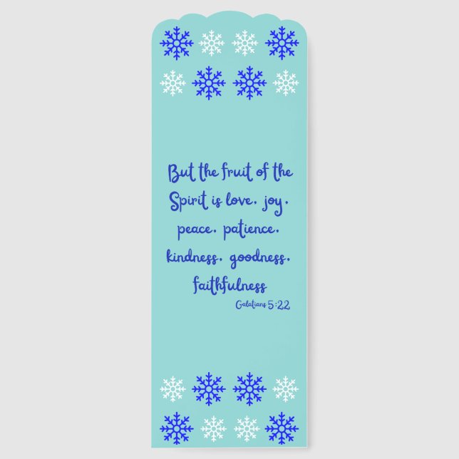 Religious, Bible Verses, Confirmation Gifts Bookmarks (Front)