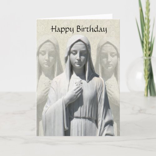 Religious Birthday Card for a Nun