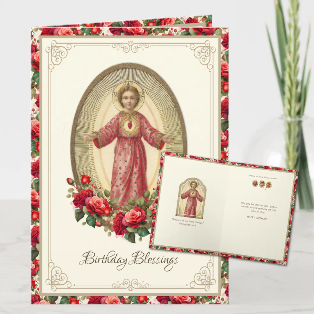 Religious Birthday Roses Scripture Card (Creator Uploaded)