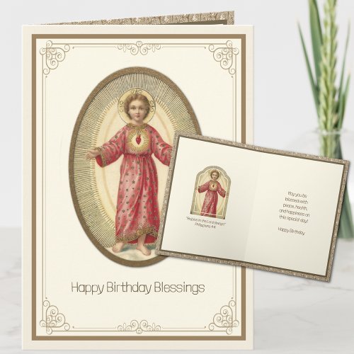 Religious Birthday Sacred Heart of Jesus Card