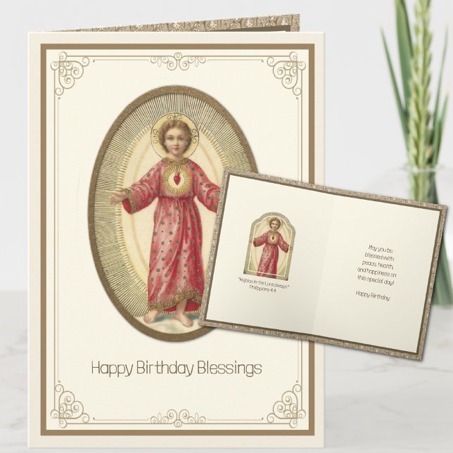 Religious Birthday Sacred Heart of Jesus Card (Creator Uploaded)