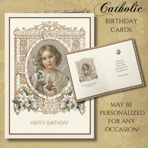 Religious Birthday Sacred Heart of Jesus Card