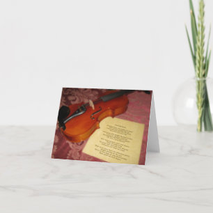 Religious blank card- Amazing Grace Card