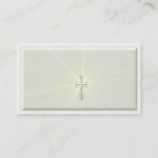 Customizable Religious Business Card