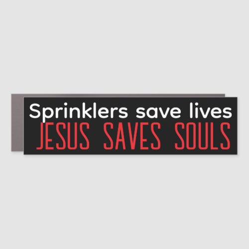 Religious car magnet