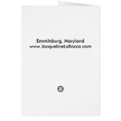 Religious Card Virgin Mary (Back)