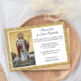 Religious Catholic Condolence Jesus Funeral Thank  Thank You Card