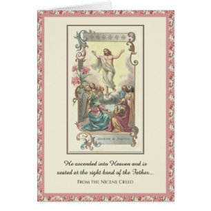 Religious Catholic Feast of Ascension of Jesus Cards