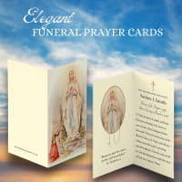Religious Catholic Funeral Memorial Holy Cards