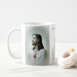 Religious Catholic Funeral Memorial Jesus Coffee Mug