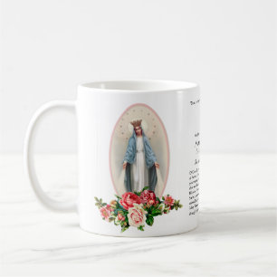 Religious Catholic Funeral Memorial Mary Coffee Mug