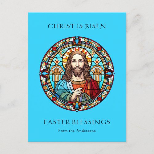 Religious Catholic Jesus Resurrection Easter  Holiday Postcard