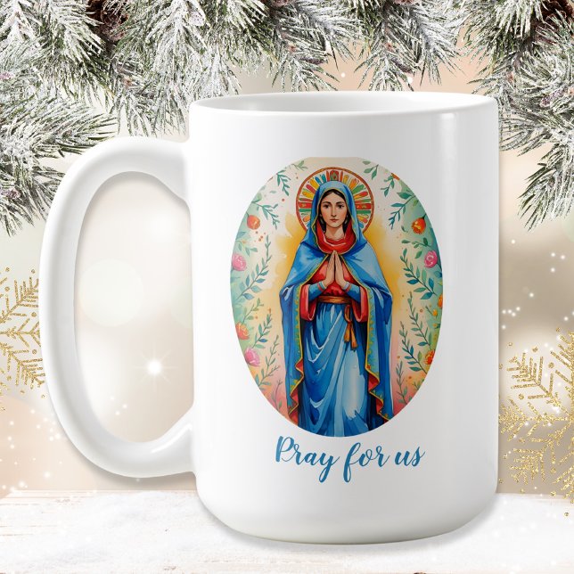 Religious Catholic Mary Coffee Mug (Creator Uploaded)