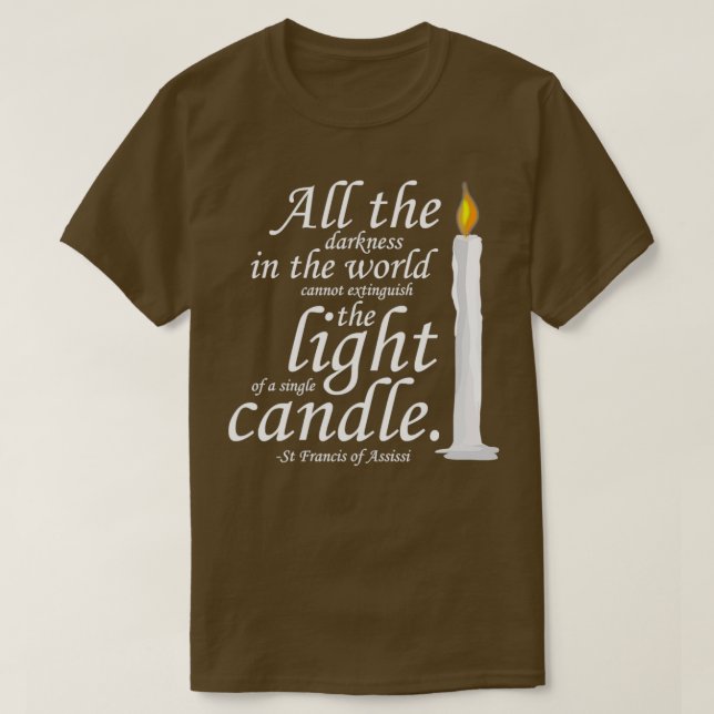 Religious Catholic Prayer Peace Saint 2 T-Shirt (Design Front)