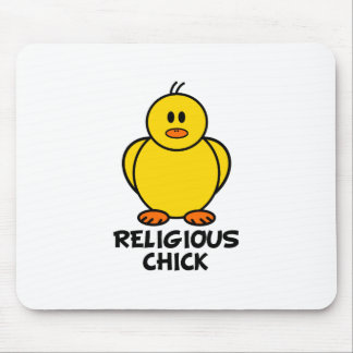 Religious Chick Mouse Pad