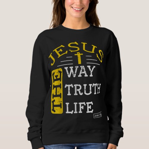 Religious Christian Bible Verse 146 Biblical Gospe Sweatshirt