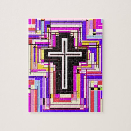 Religious Christian Cross Jigsaw Puzzle
