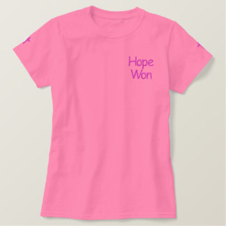 Religious Christian Hope Won Embroidered Shirt
