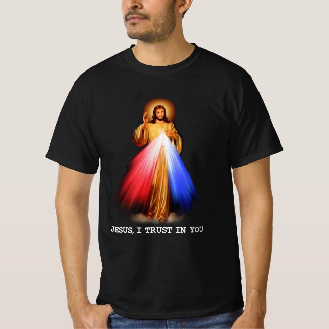 Religious Christian Jesus I Trust In You Religion  T-Shirt (Front)