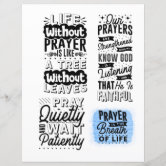 30 Sheets Bible Verse Stickers for Journaling Christian Scrapbook Stickers  Inspirational Scripture Motivational Faith Decals Jesus Christian Seal
