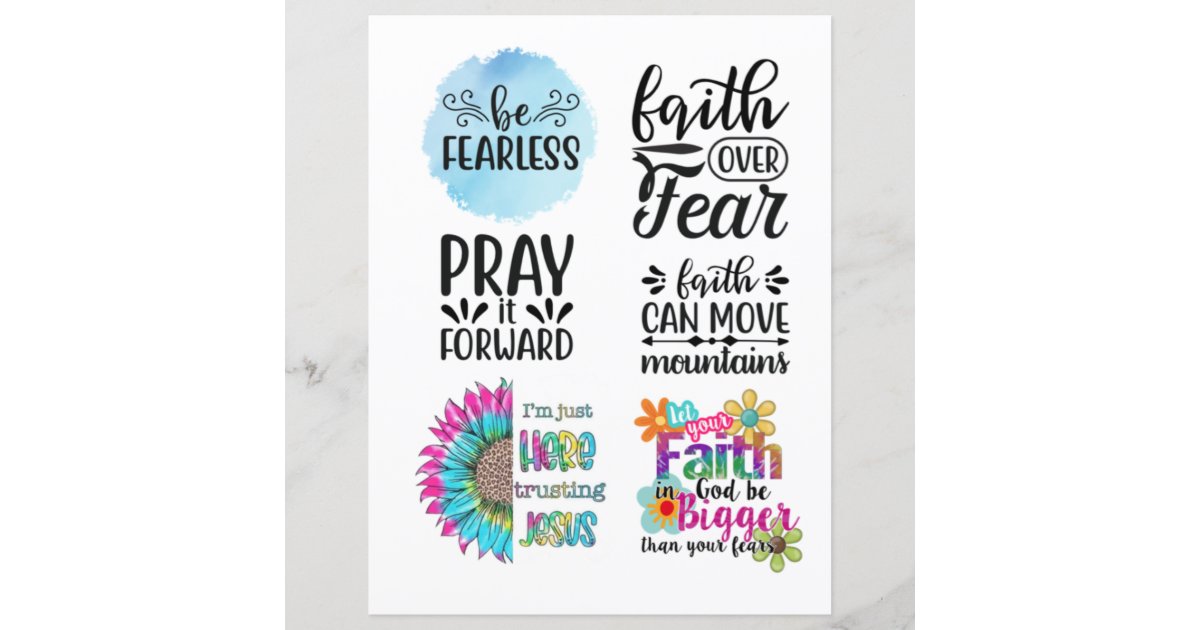 Christian Vision Board Printables 120 Beautiful Images, Phrases