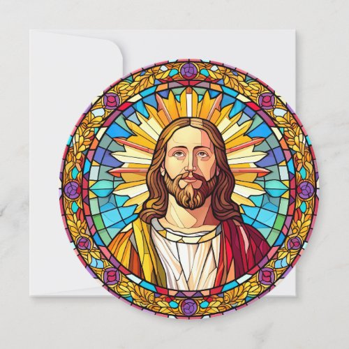 Religious Christian Jesus Resurrection Easter Holiday Card