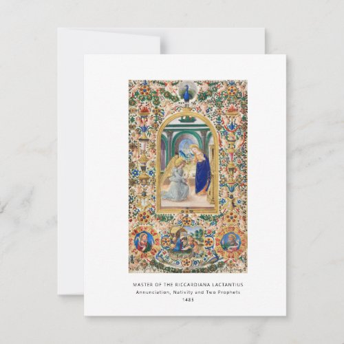 Religious Christian Nativity Vintage Christmas Card