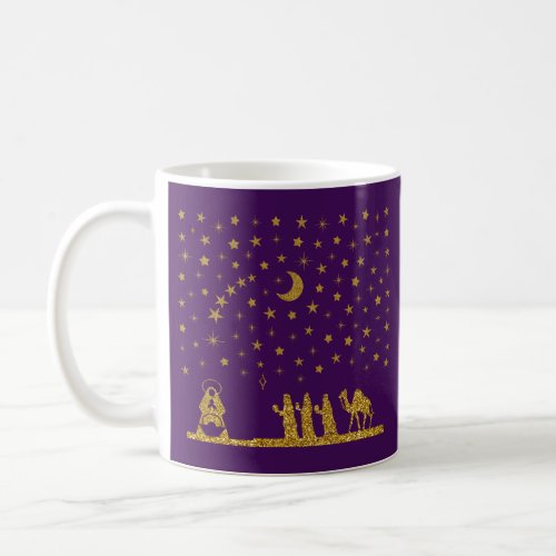 Religious Christmas Birth of Jesus Three Kings Coffee Mug