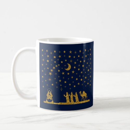 Religious Christmas Birth of Jesus Three Kings Coffee Mug