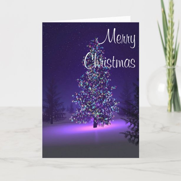 Tree Holiday Cards - Custom Holiday Cards | Zazzle