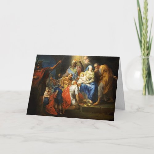 Religious Christmas Cards  Adoration of Kings 3