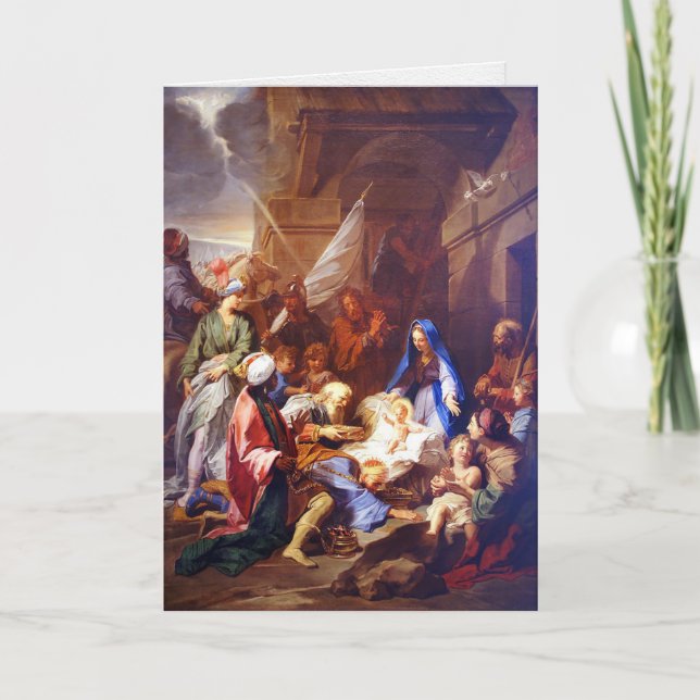 Religious Christmas Cards | Adoration of Kings 6 (Front)