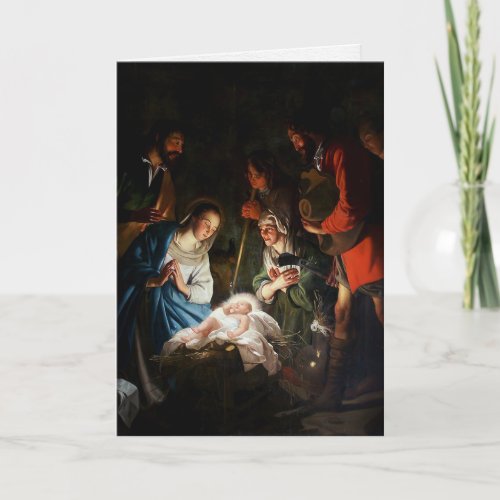 Religious Christmas Cards  Adoration of Kings 8