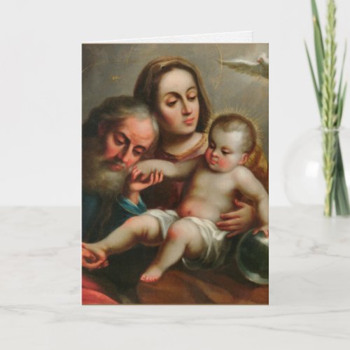 Religious Christmas Cards  Holy Family 1