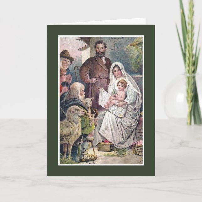 Religious Christmas Cards | Holy Family 6 (Front)