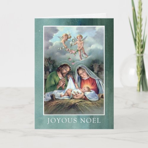 Religious Christmas Cards  Joyous Noel